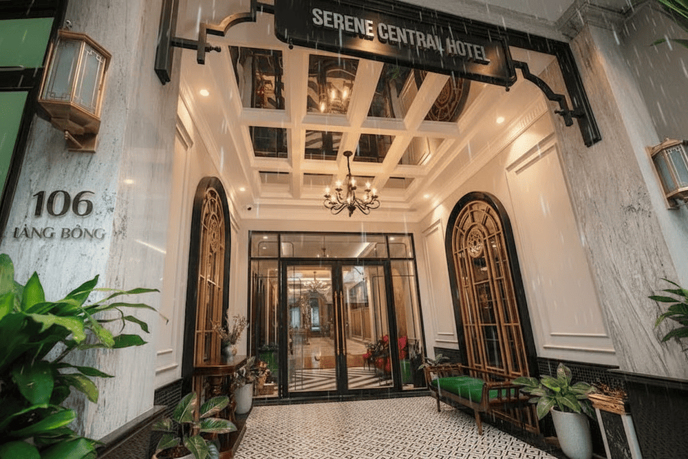 Serene Central Hotel l&agrave; dừng ch&acirc;n đến l&yacute; tưởng cho du kh&aacute;ch tham quan thủ đ&ocirc;